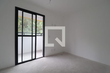 Quarto 1 suíte de apartamento à venda com 2 quartos, 49m² em Jardim, Santo André