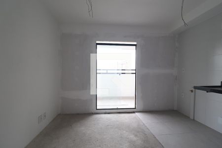 Sala de apartamento à venda com 2 quartos, 49m² em Jardim, Santo André