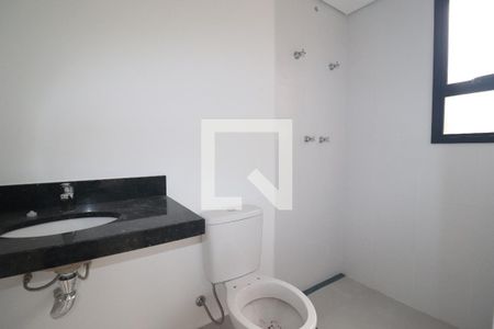 Banheiro Quarto 1 suíte de apartamento à venda com 2 quartos, 49m² em Jardim, Santo André