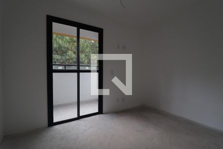 Quarto 1 suíte de apartamento à venda com 2 quartos, 49m² em Jardim, Santo André