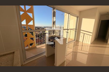 Sala/Cozinha de apartamento à venda com 3 quartos, 76m² em Setor Coimbra, Goiânia
