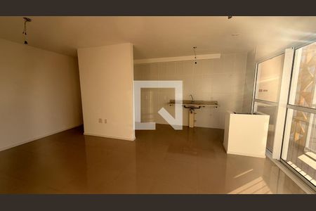 Sala/Cozinha de apartamento à venda com 3 quartos, 76m² em Setor Coimbra, Goiânia