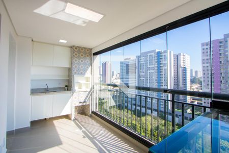 Varanda gourmet de apartamento para alugar com 3 quartos, 88m² em Campestre, Santo André