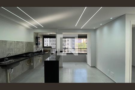 Sala/Cozinha/Área de Serviço  de casa para alugar com 2 quartos, 42m² em Cidade Antônio Estêvão de Carvalho, São Paulo