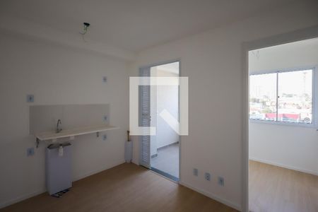 Sala e Cozinha Conjugada de apartamento para alugar com 2 quartos, 29m² em Campo Grande, São Paulo