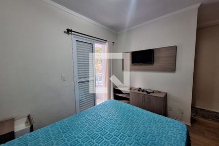 Suíte  de apartamento à venda com 2 quartos, 63m² em Vila Homero Thon, Santo André
