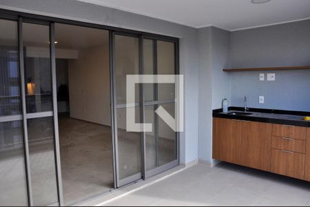 Detalhe - Varanda da Sala e Sala de Jantar de apartamento para alugar com 3 quartos, 106m² em City América, São Paulo
