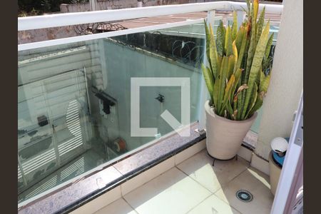 Varanda da Suíte 1 de casa à venda com 2 quartos, 93m² em Vila Celeste, São Paulo