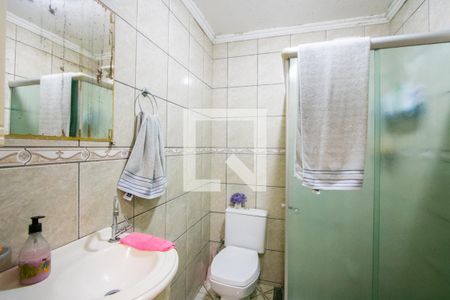 Banheiro de casa à venda com 2 quartos, 112m² em Vila Bela Vista, Santo André