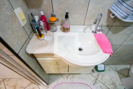 Banheiro de casa à venda com 2 quartos, 112m² em Vila Bela Vista, Santo André