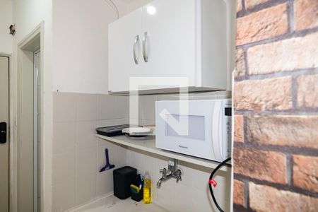 Studio / Cozinha de kitnet/studio para alugar com 1 quarto, 24m² em Bela Vista, São Paulo