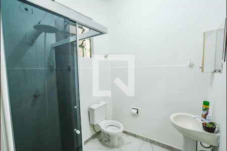 Banheiro de casa para alugar com 1 quarto, 65m² em Vila Metalúrgica, Santo André