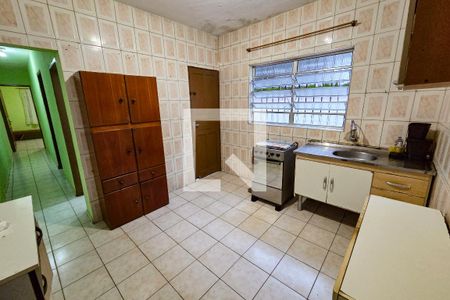 Cozinha de casa para alugar com 2 quartos, 130m² em Maracanã, Praia Grande