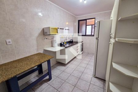 Cozinha de apartamento para alugar com 2 quartos, 78m² em Canto do Forte, Praia Grande