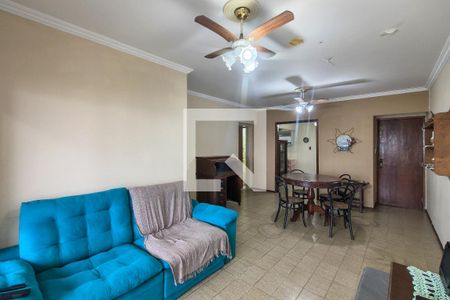 Sala de apartamento para alugar com 3 quartos, 93m² em Vila Caiçara, Praia Grande