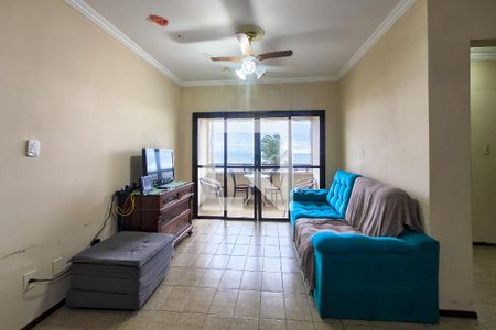 Sala de apartamento para alugar com 3 quartos, 93m² em Vila Caiçara, Praia Grande