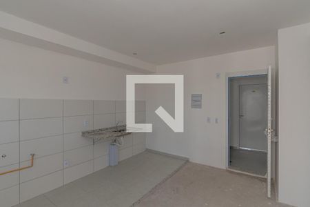 Sala/Cozinha e Area de Serviço de apartamento à venda com 2 quartos, 46m² em Vila Yolanda Costa E Silva, Sumaré