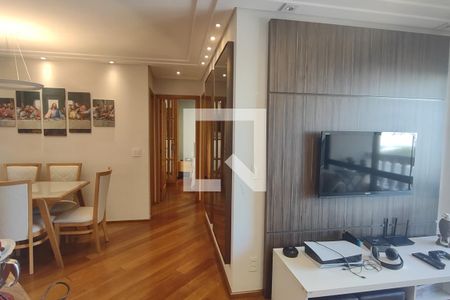 Sala de apartamento à venda com 2 quartos, 73m² em Santo Antônio, São Caetano do Sul