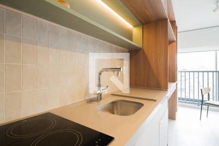 Cozinha de kitnet/studio à venda com 1 quarto, 32m² em Vila Gomes Cardim, São Paulo