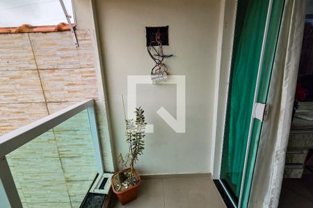 Varanda da Suíte 1 de casa para alugar com 3 quartos, 180m² em Vila Caiçara, Praia Grande