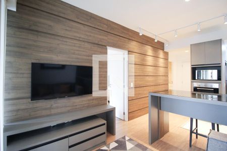Sala de apartamento para alugar com 1 quarto, 62m² em Itaim Bibi, São Paulo
