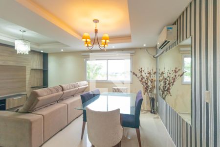 Sala de apartamento para alugar com 2 quartos, 60m² em Nossa Senhora das Gracas, Canoas