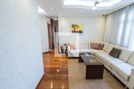 sala / 2 ambientes de apartamento à venda com 3 quartos, 88m² em Jardim Leblon, Belo Horizonte