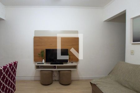 Sala de apartamento para alugar com 1 quarto, 48m² em Guilhermina, Praia Grande