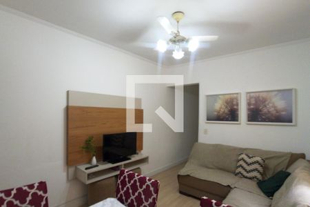 Sala de apartamento para alugar com 1 quarto, 48m² em Guilhermina, Praia Grande
