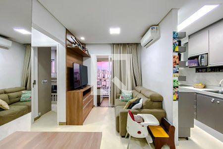 Sala de apartamento à venda com 2 quartos, 49m² em Barra Funda, São Paulo