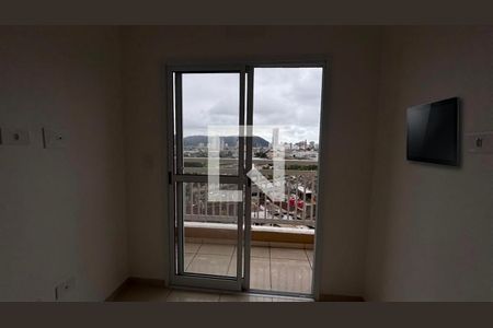 Sala de apartamento para alugar com 2 quartos, 46m² em Parque Sao Vicente, São Vicente