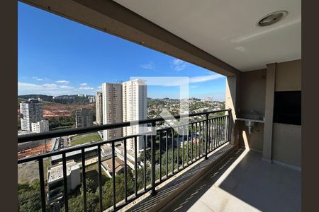 Varanda da Sala de apartamento para alugar com 2 quartos, 70m² em Empresarial 18 do Forte, Barueri
