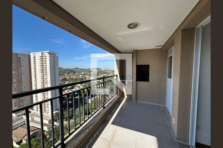 Varanda da Sala de apartamento para alugar com 2 quartos, 70m² em Empresarial 18 do Forte, Barueri