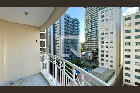 Varanda da sala de apartamento para alugar com 2 quartos, 51m² em Pinheiros, São Paulo