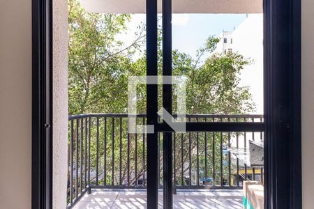 Varanda da Sala de apartamento para alugar com 2 quartos, 44m² em Campos Elíseos, São Paulo