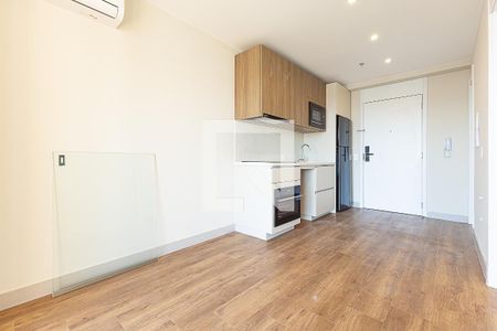 Sala/Cozinha de apartamento para alugar com 1 quarto, 41m² em Indianópolis, São Paulo