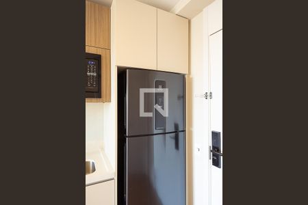 Sala/Cozinha de apartamento para alugar com 1 quarto, 41m² em Indianópolis, São Paulo