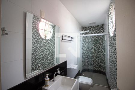 Banheiro da Suíte de apartamento para alugar com 3 quartos, 90m² em Ouro Preto, Belo Horizonte