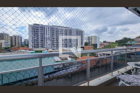Varanda da Sala de apartamento para alugar com 2 quartos, 59m² em Cachambi, Rio de Janeiro