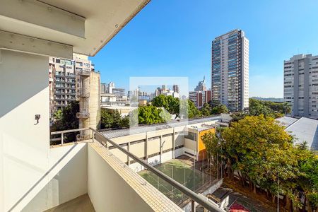 varanda sala de apartamento para alugar com 3 quartos, 101m² em Pinheiros, São Paulo
