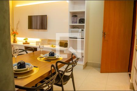 Cozinha de apartamento para alugar com 1 quarto, 58m² em Setor Central, Goiânia