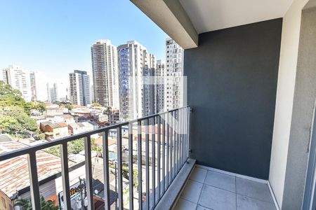 Varanda de kitnet/studio para alugar com 1 quarto, 26m² em Cursino, São Paulo