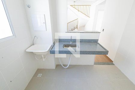 Cozinha de apartamento à venda com 2 quartos, 110m² em Paquetá, Belo Horizonte