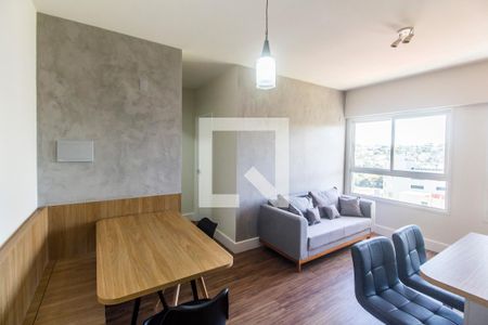 Sala  de apartamento para alugar com 1 quarto, 43m² em Melville Empresarial Ii, Barueri