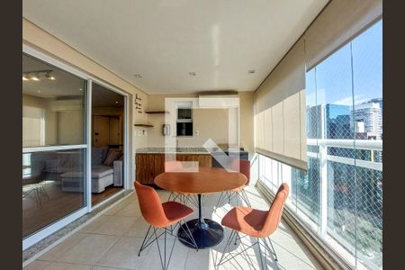 Sacada de apartamento para alugar com 1 quarto, 85m² em Cidade Monções, São Paulo