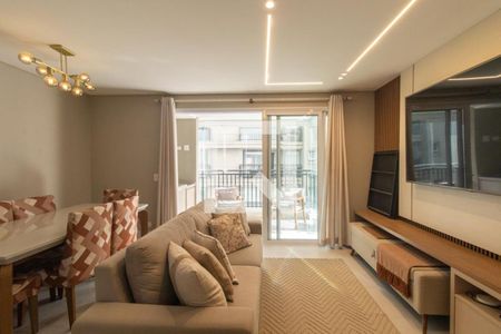 Sala de apartamento à venda com 4 quartos, 126m² em Vila Izabel, Curitiba