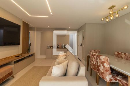 Sala de apartamento à venda com 4 quartos, 126m² em Vila Izabel, Curitiba
