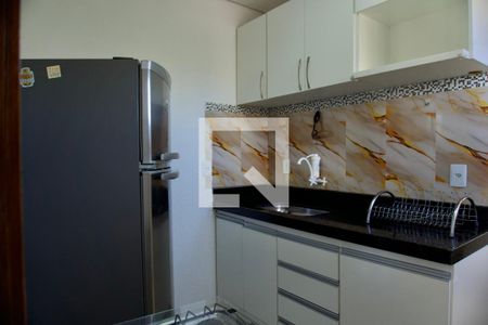 Cozinha de kitnet/studio para alugar com 1 quarto, 30m² em João Pinheiro, Belo Horizonte