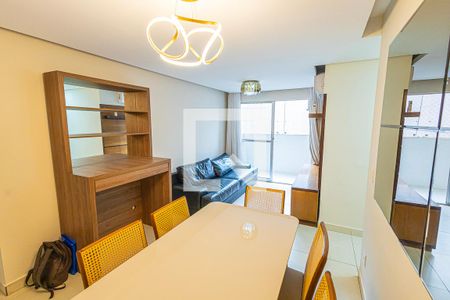 Sala de apartamento para alugar com 3 quartos, 77m² em Paquetá, Belo Horizonte