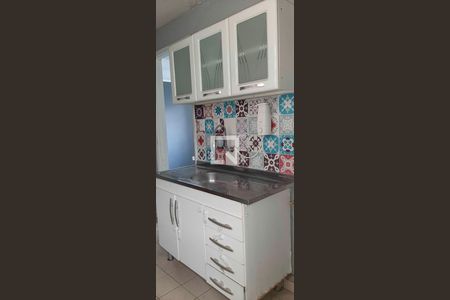 Cozinha de apartamento à venda com 2 quartos, 46m² em Quitaúna, Osasco